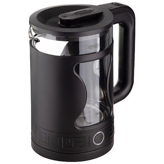 Чайник Energy E-257 (1.5л) стекло, черный