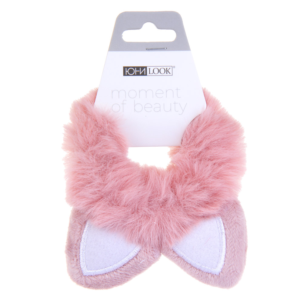 ЮНИLOOK Резинка для волос d7,5см,полиэстер, 6 цветов ACS-114