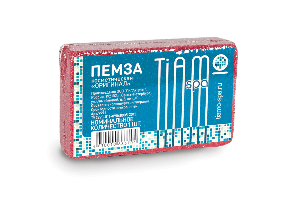 Пемза косметическая Tiamo Spa