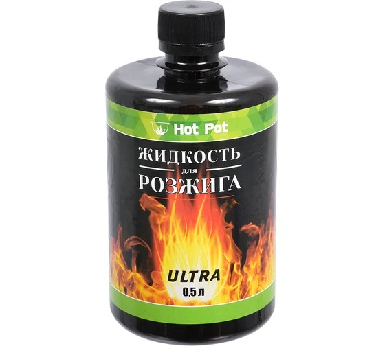 HotPot Жидкость для розжига 0,5л углеводородная Ultra 61380