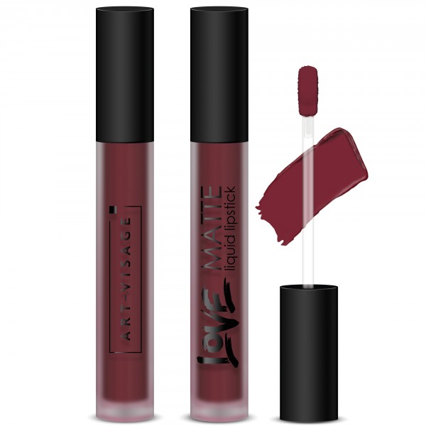 Помада для губ жидкая Love Matte 4мл (60, сангрия)