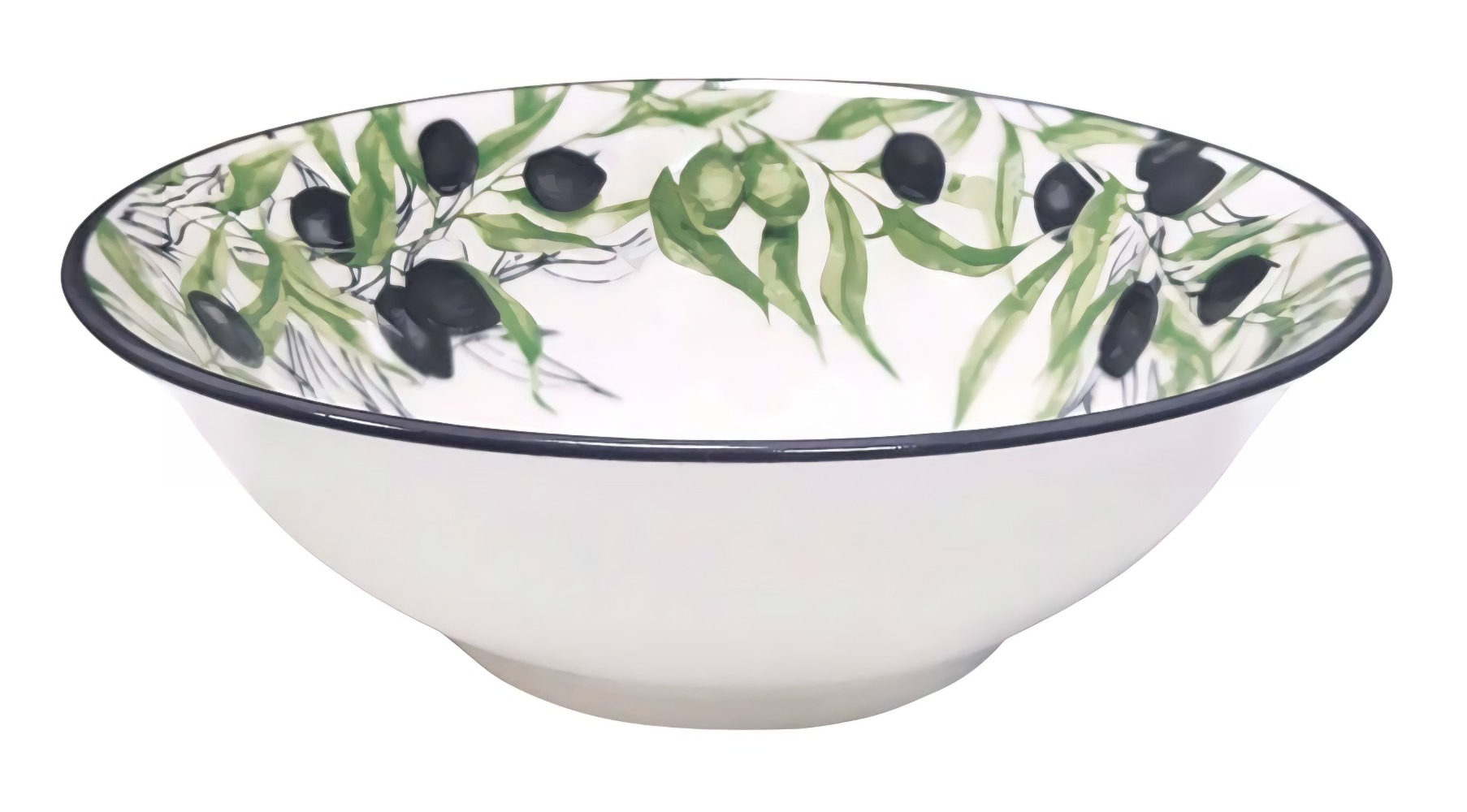 Миска суповая "Оливки" 18 см 