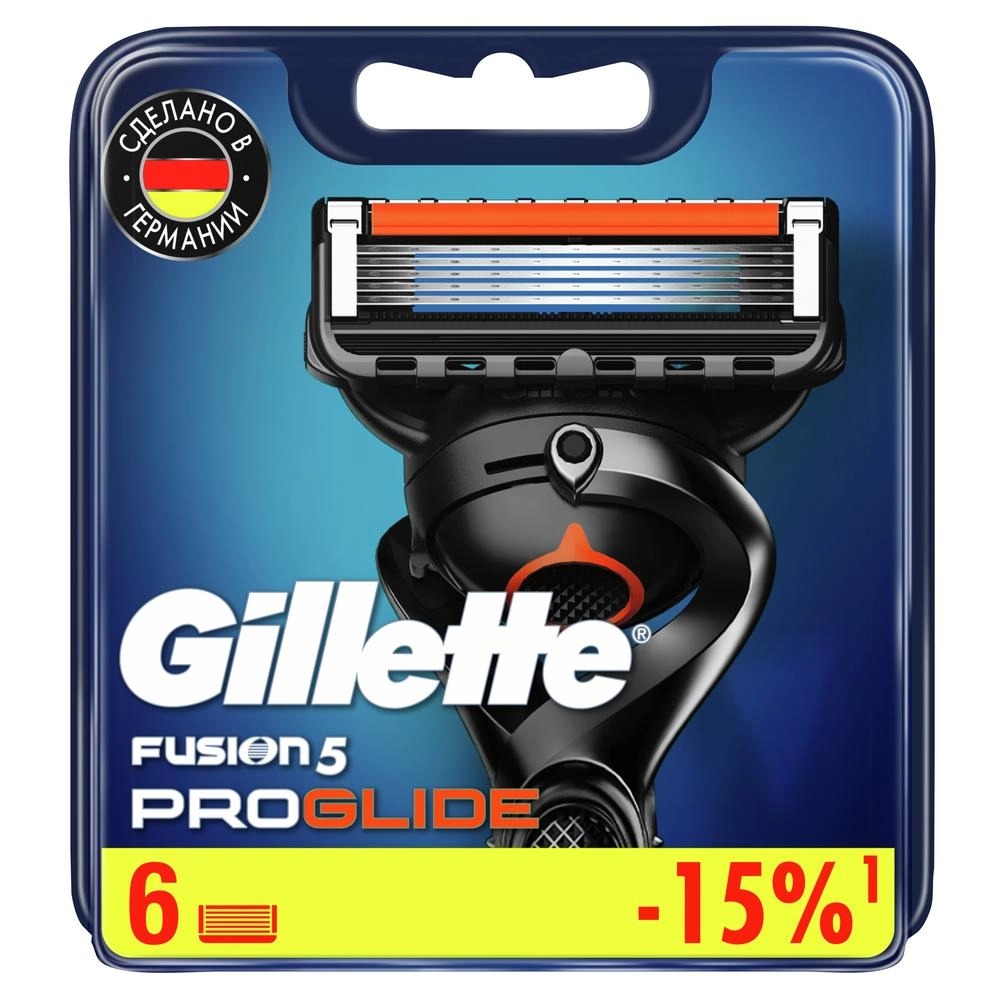 Fusion Proglide Кассеты для станка 6шт