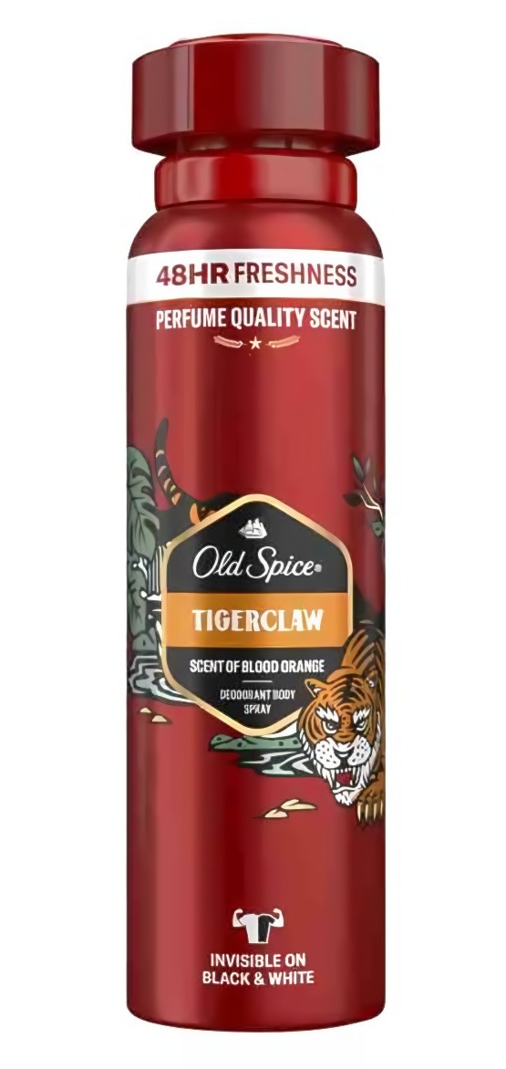 Old Spice аэрозольный дезодорант-антиперспирант 125/150мл (Tigerclaw)