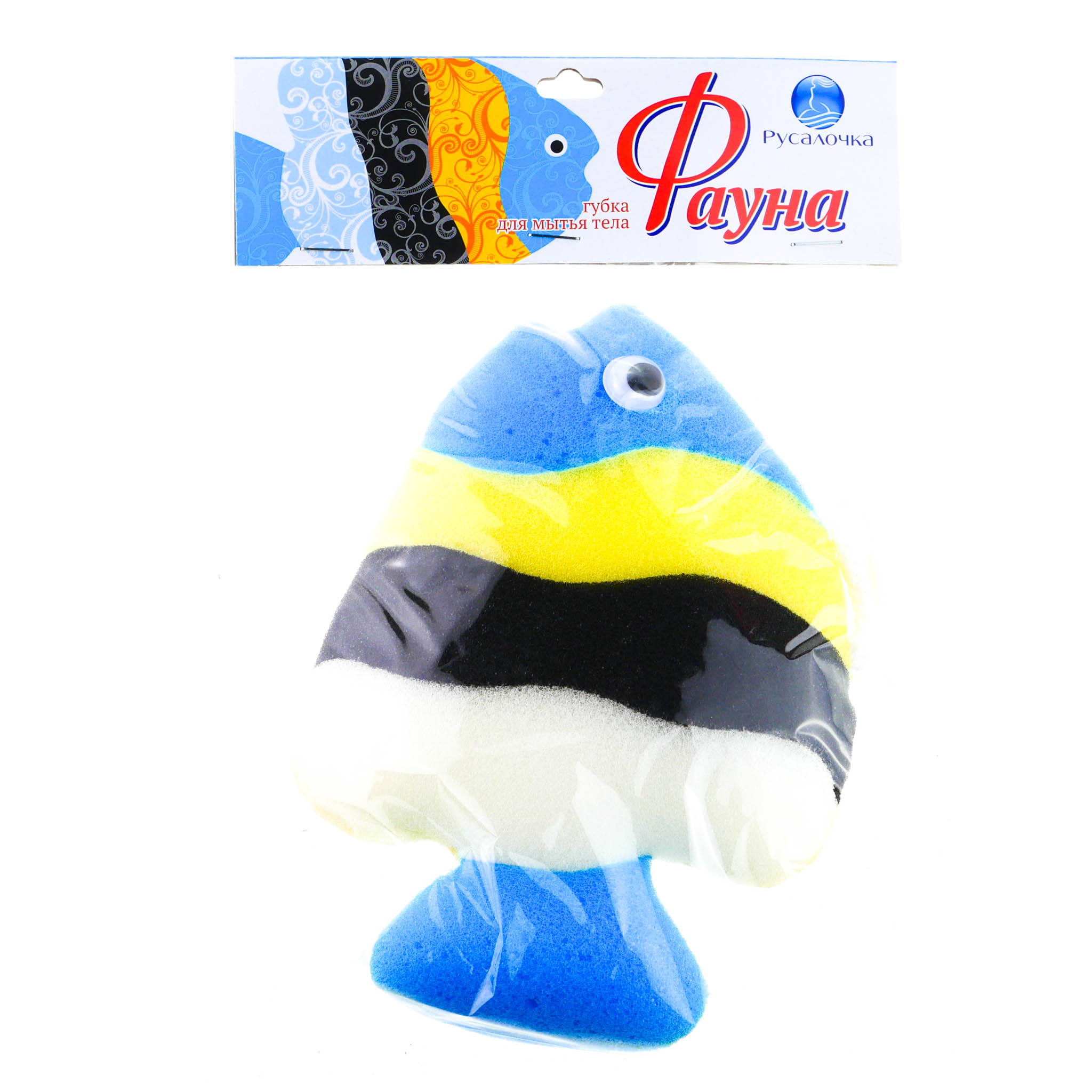 Губка для мытья тела Фауна в ассортименте Губка для мытья тела Фауна в ассортименте