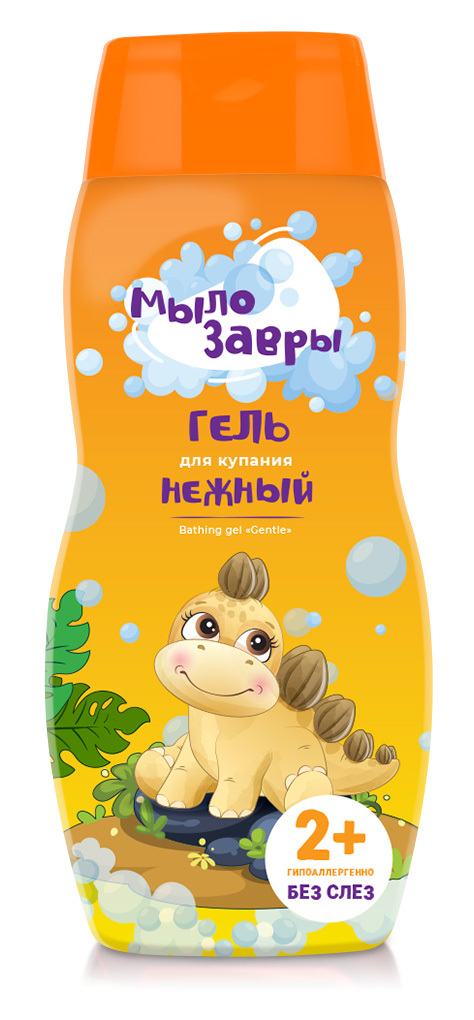 Мылозавры Гель для купания нежный 300мл