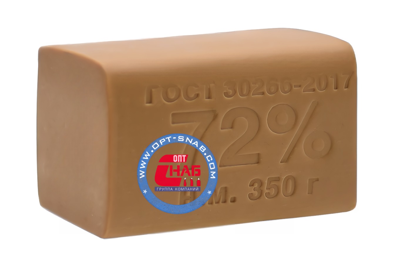 Мыло (Опт-Снаб) хозяйственное 72% 350гр