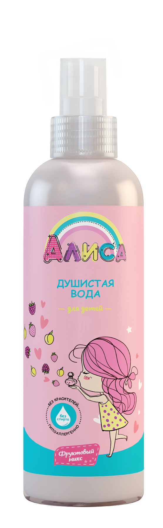 Алиса Душистая вода для детей  Фруктовый микс 100мл 