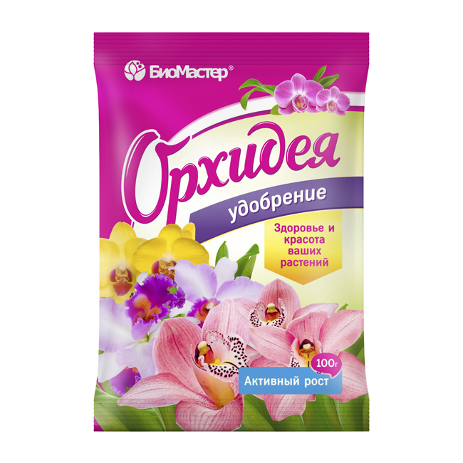 Биомастер водорастворимое удобрение орхидея саше 100гр 