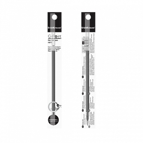 Erich Krause Стержень гелевый 0,38 129 мм черный