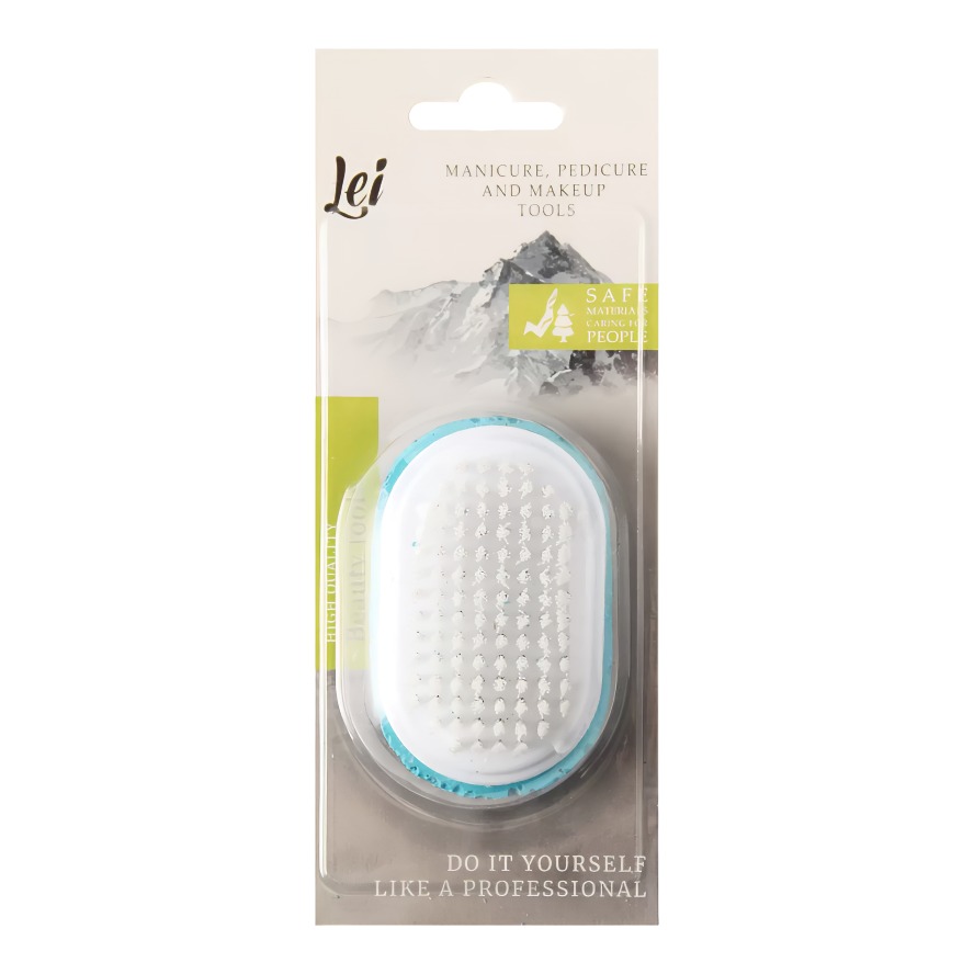 Пемза педикюрная,натуральная со щеткой 405007