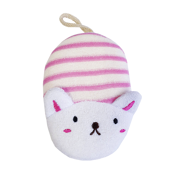 Мочалка детская Мышка 44166