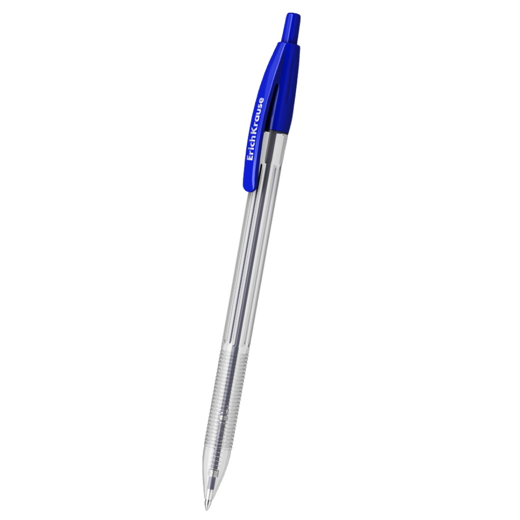 Erich Krause Ручка шариковая автоматическая Classic Matic 1.0 синий 1шт R-301