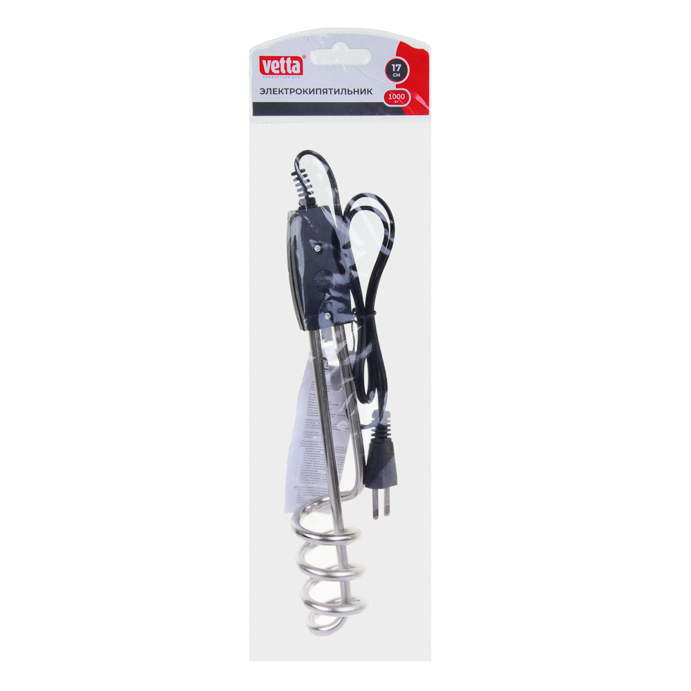 Электрокипятильник шнур 75см 220В 