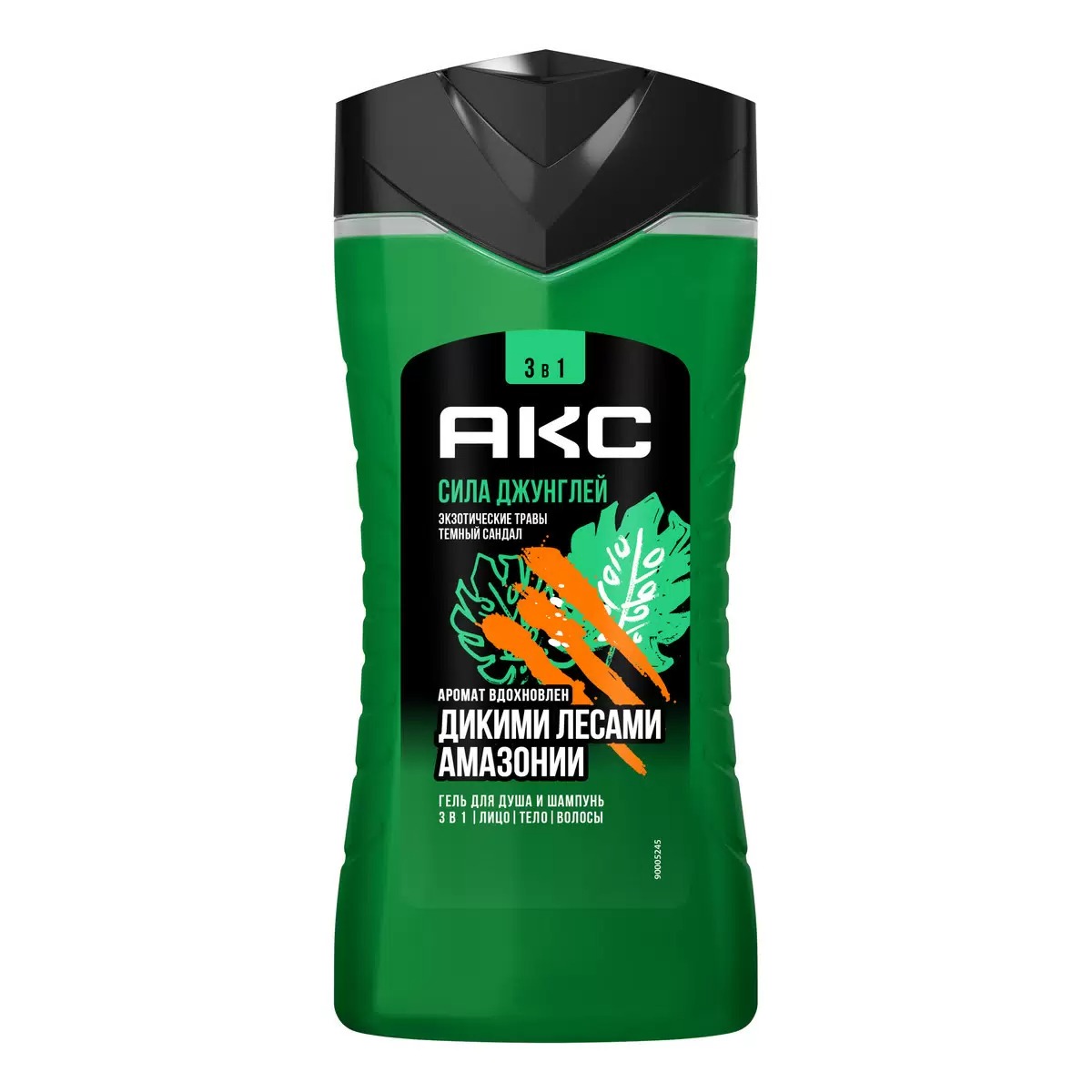 Axe гель для душа 250-300мл NEW (Сила джунглей)