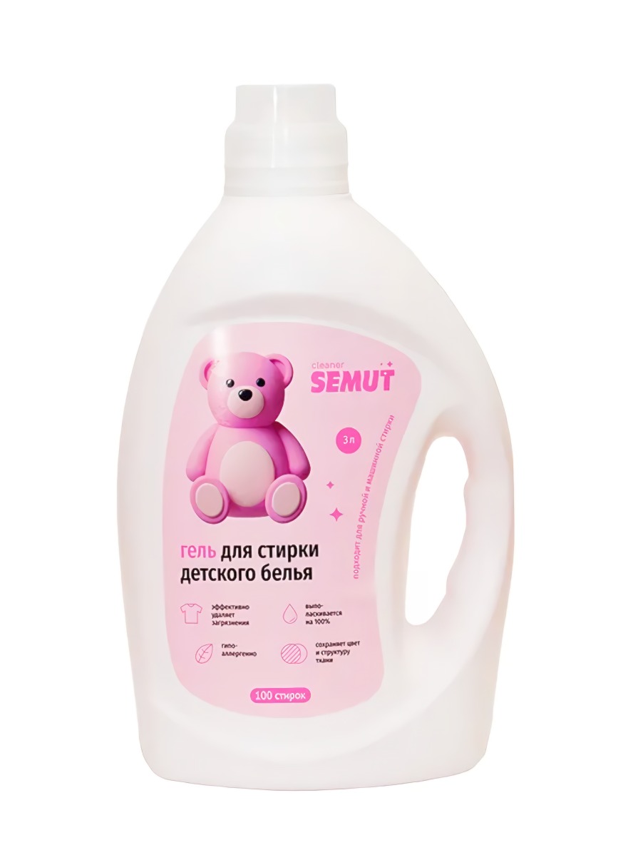 Semut Гель для стирки детского белья 3л