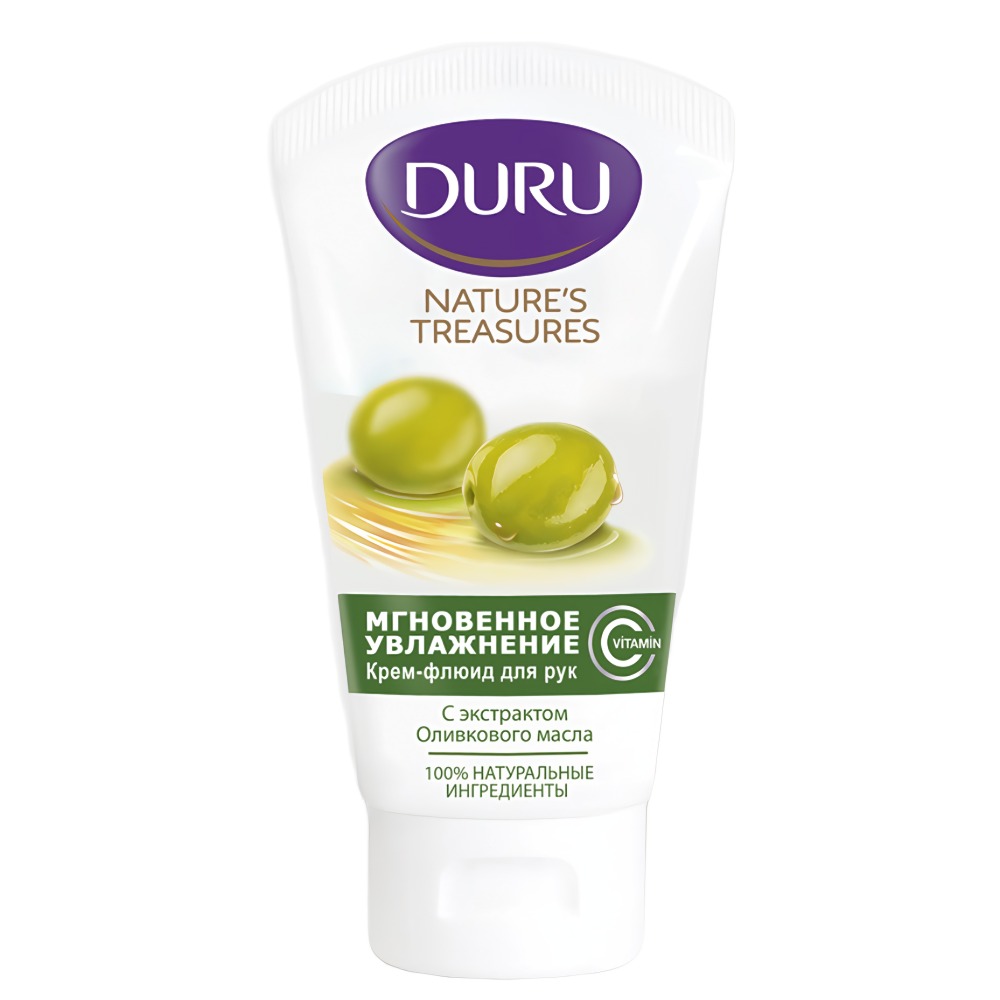 Duru Nature's Treasures крем-флюид д/рук Оливковое масло 75мл