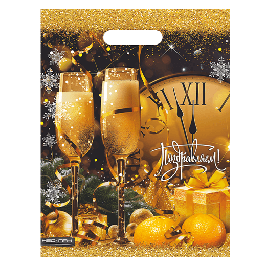 Пакет прорубной 30х40/60 мкм НГ Фужеры