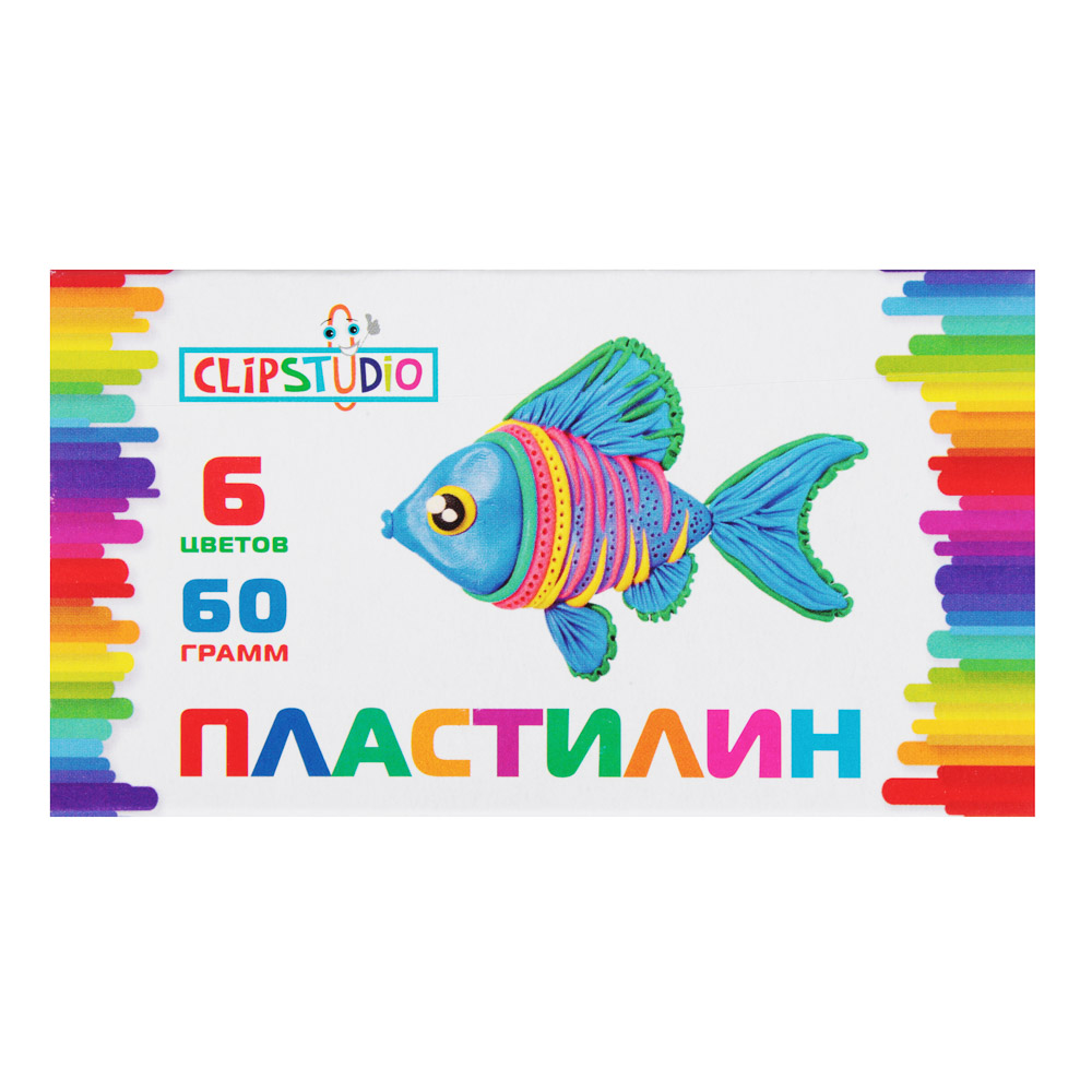ClipStudio Пластилин 6 цветов 