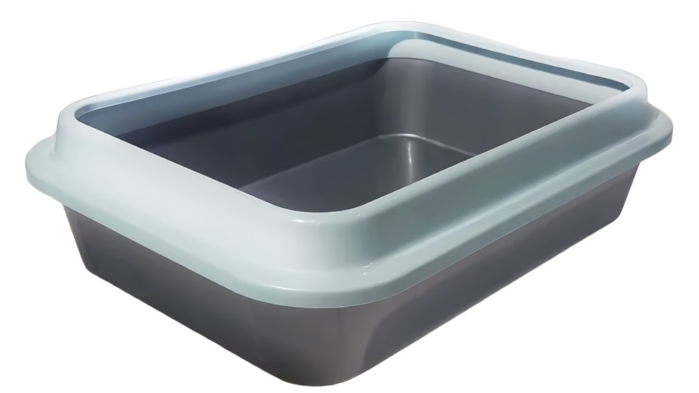 Сибирская кошка Туалет д/кошек глубокий с бортиком Премиум 37*27,5*10см