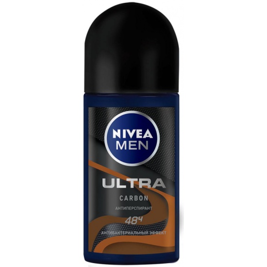 Антиперспирант ролик Ultra Carbon мужской 50мл 85366