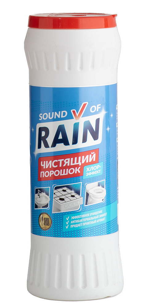 RAIN Чистящий порошок Санитарный Хлор-эффект 400гр