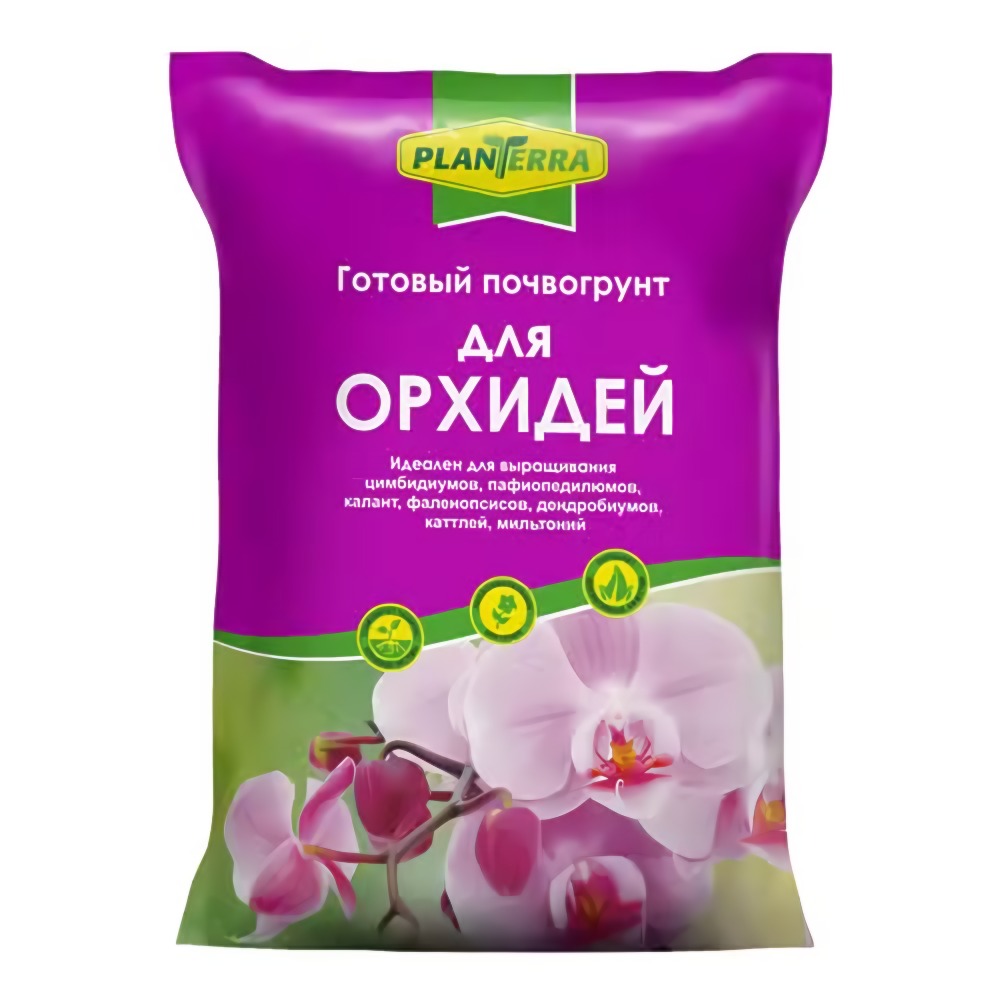 PlanTerra почвогрунт для орхидей 2,5л