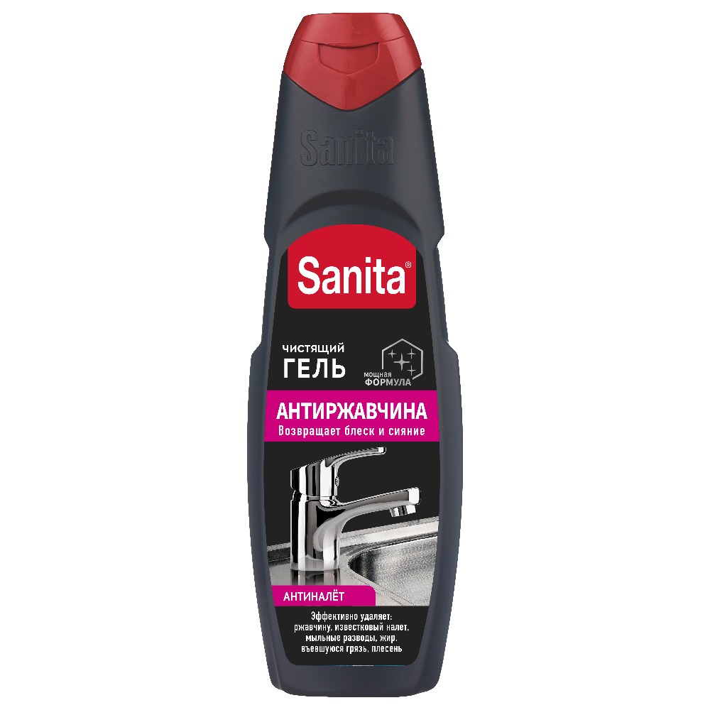 Санита гель для сантехники антиржавчина 500гр