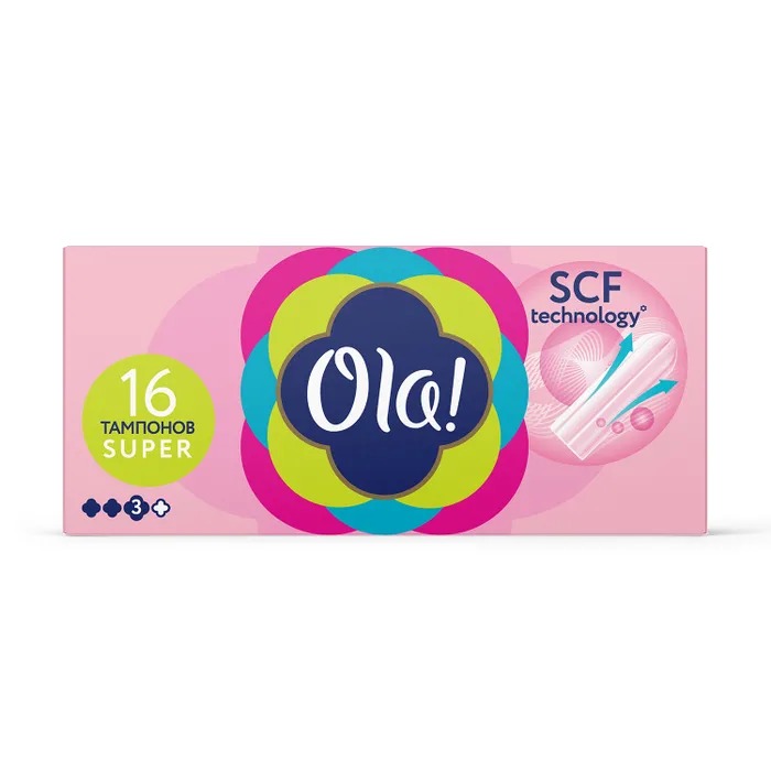 Тампоны супер 16шт