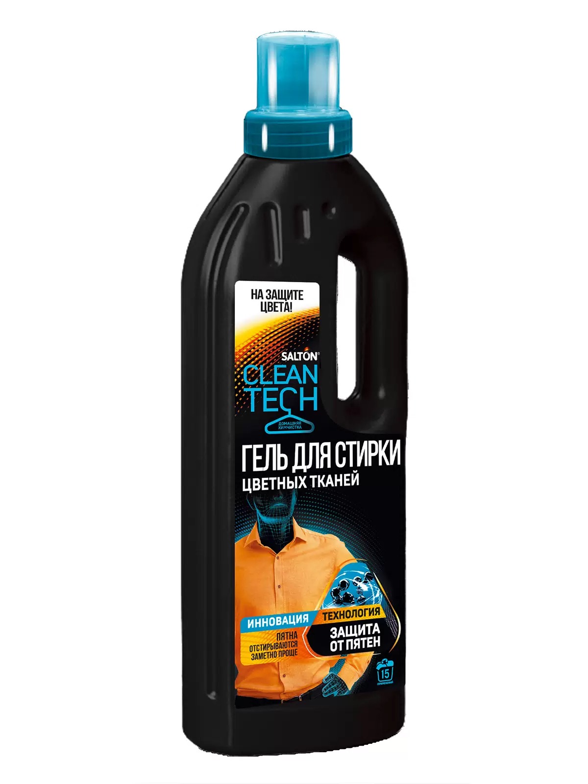 Salton CleanTech Гель для стирки цветных тканей 750 мл