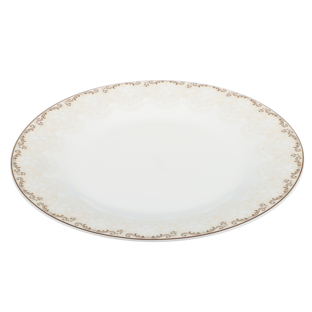 MILLIMI Руан Тарелка подстановочная опаловое стекло 25см, 21057