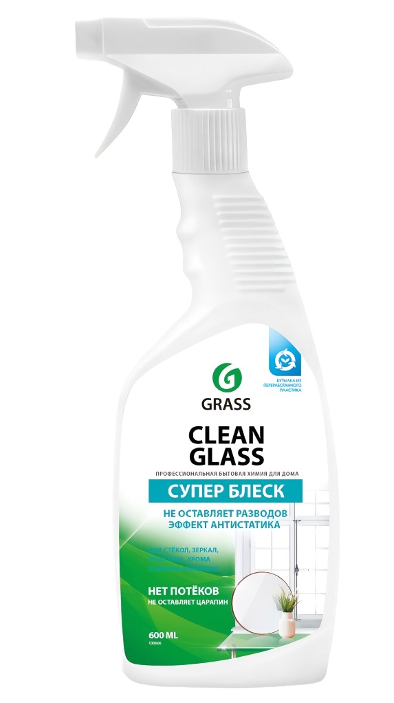 Очиститель стекол Clean Glass бытовой 600гр триггер