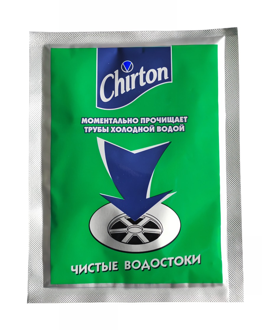 Чиртон  порошок для прочистки труб 60гр