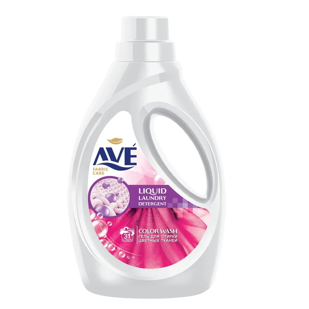 AVE жидкое средство для стирки цветных вещей 1900мл