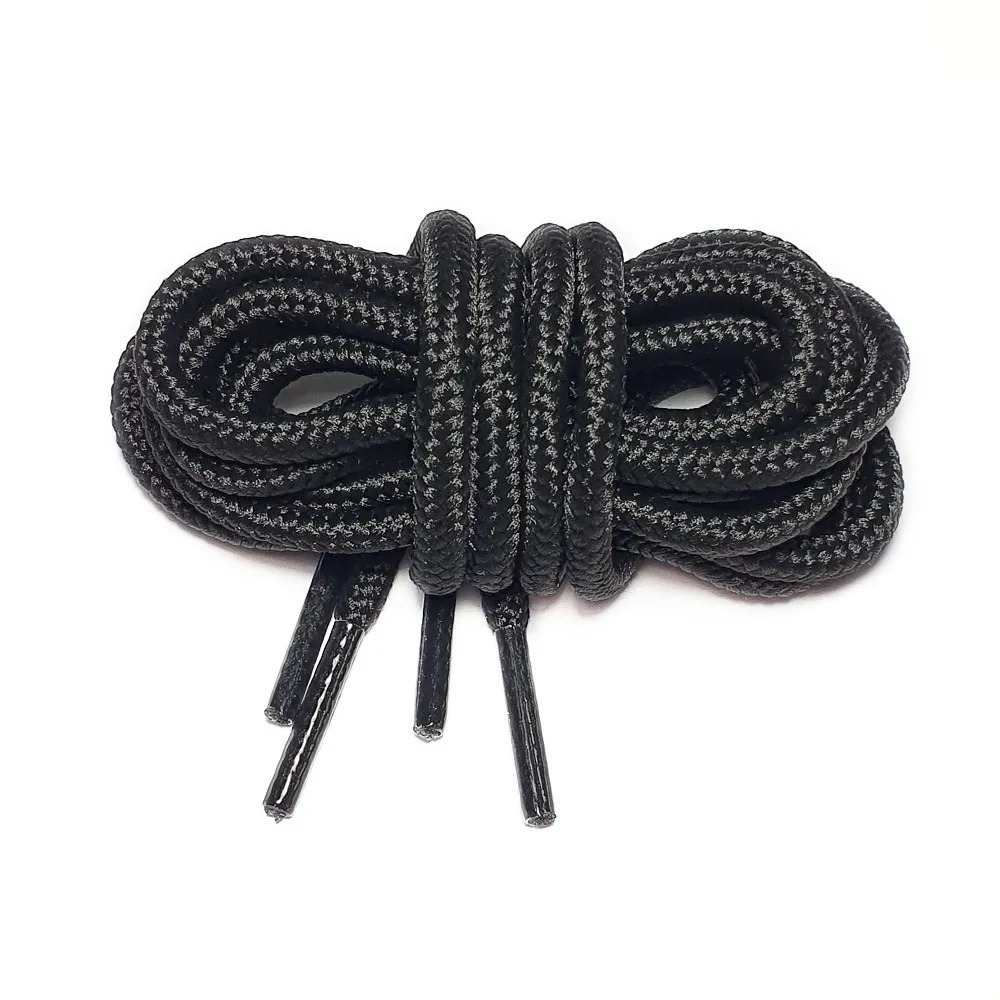 "ДС" Шнурки Active круглые с наполнителем усиленные 70см  (черный)