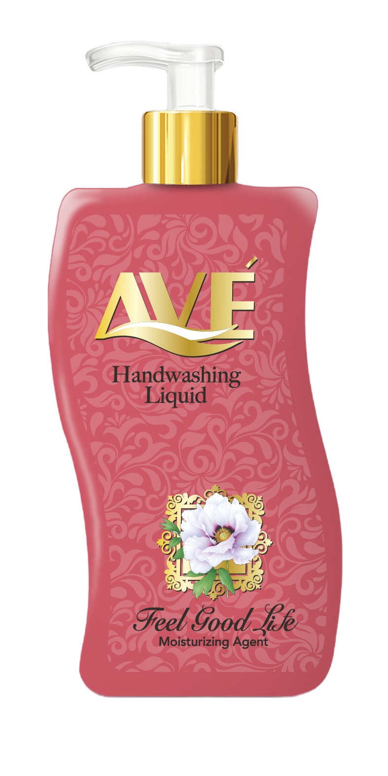 Ave Жидкое мыло розовое Бархатные прикосновения 500мл