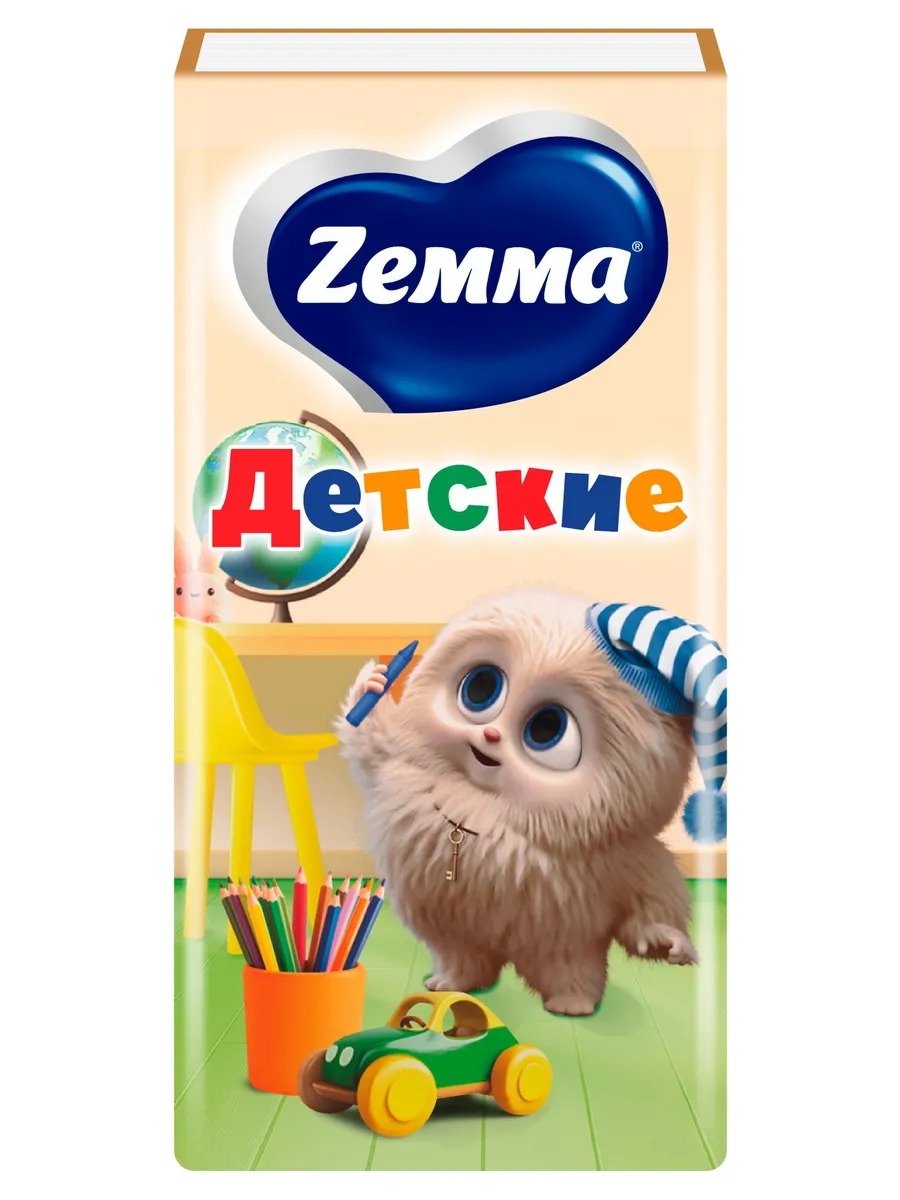 Зева/Земма носовые платочки Kids 10штx10