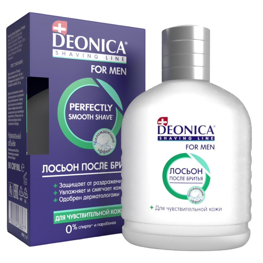 Deonica for men Лосьон после бритья д/чувствительной кожи 90мл