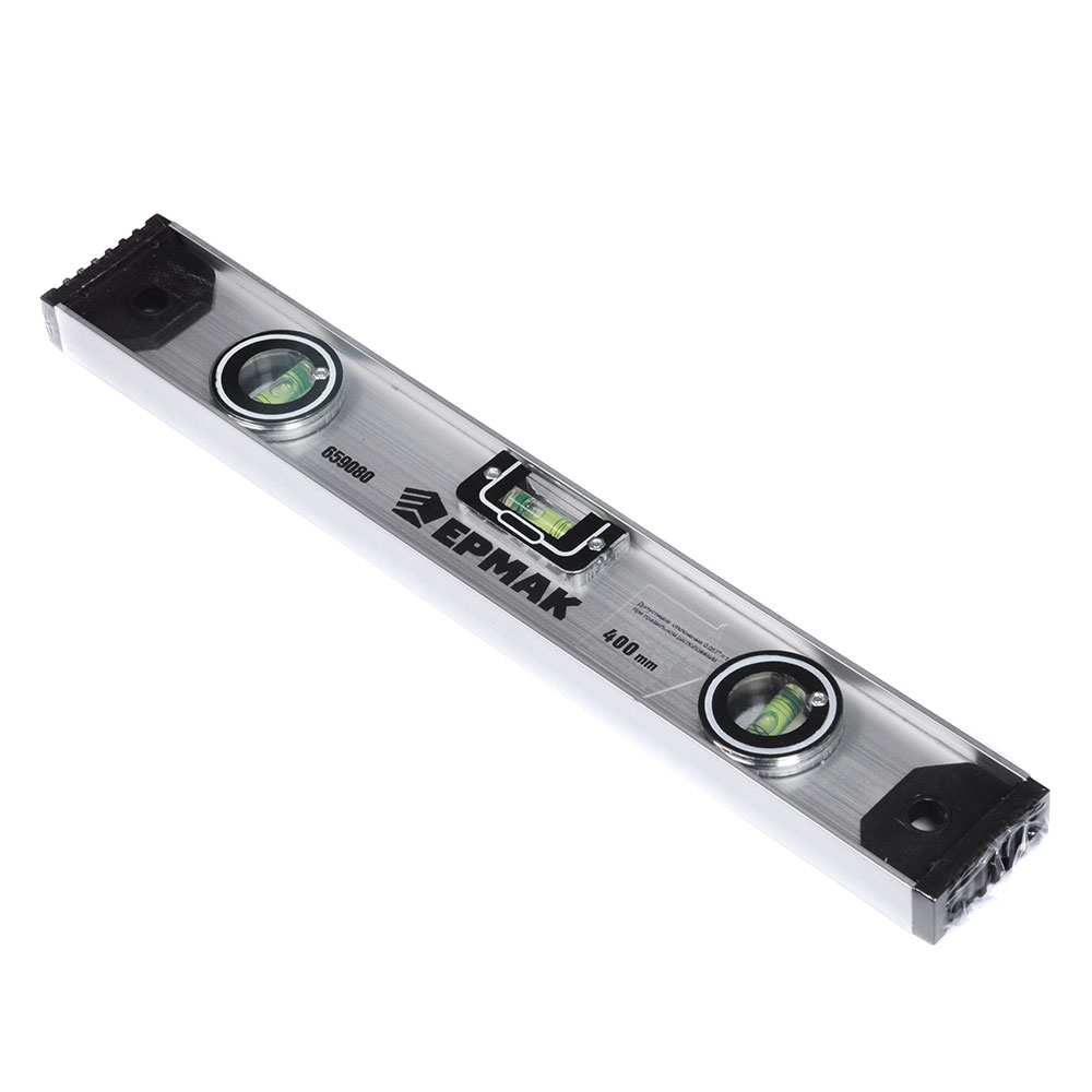 ЕРМАК Уровень строительный "Рельс" 400мм