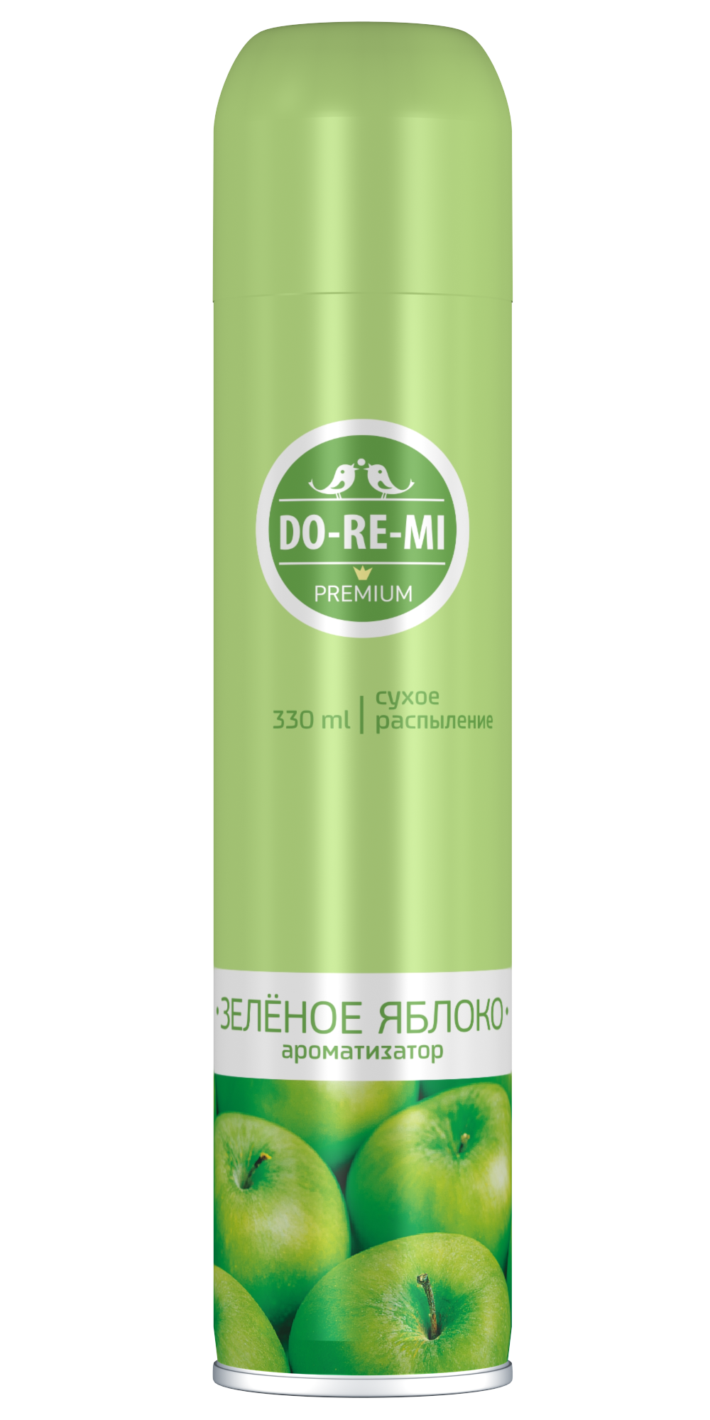 До-ре-ми Премиум ароматизатор воздуха 330мл (Зеленое яблоко)