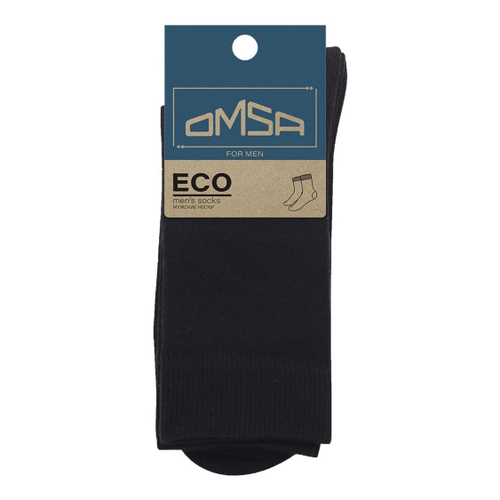 OMSA Носки муж.403 Eco классические (45-47, Nero)