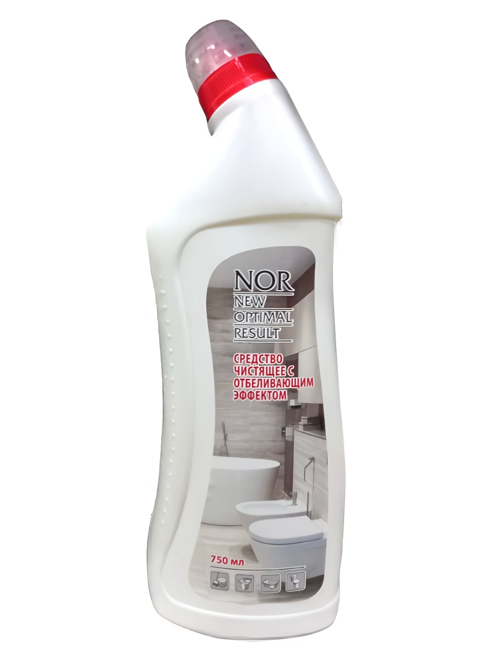 NOR чистящее ср-во с отбеливающим эффектом 750мл