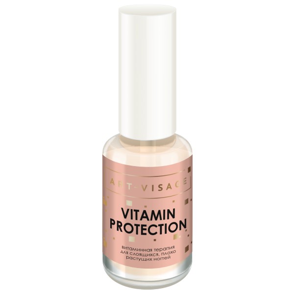 Средство по уходу витаминная терапия для слоящихся плохо растущ.ногтей 8мл