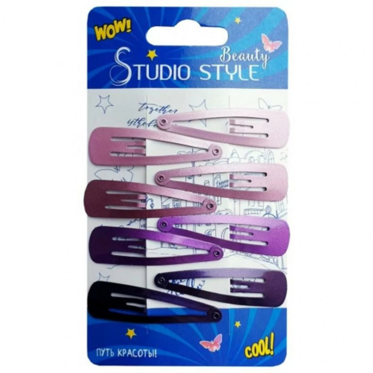 Украшение д/волос (зажим) 8шт 45884