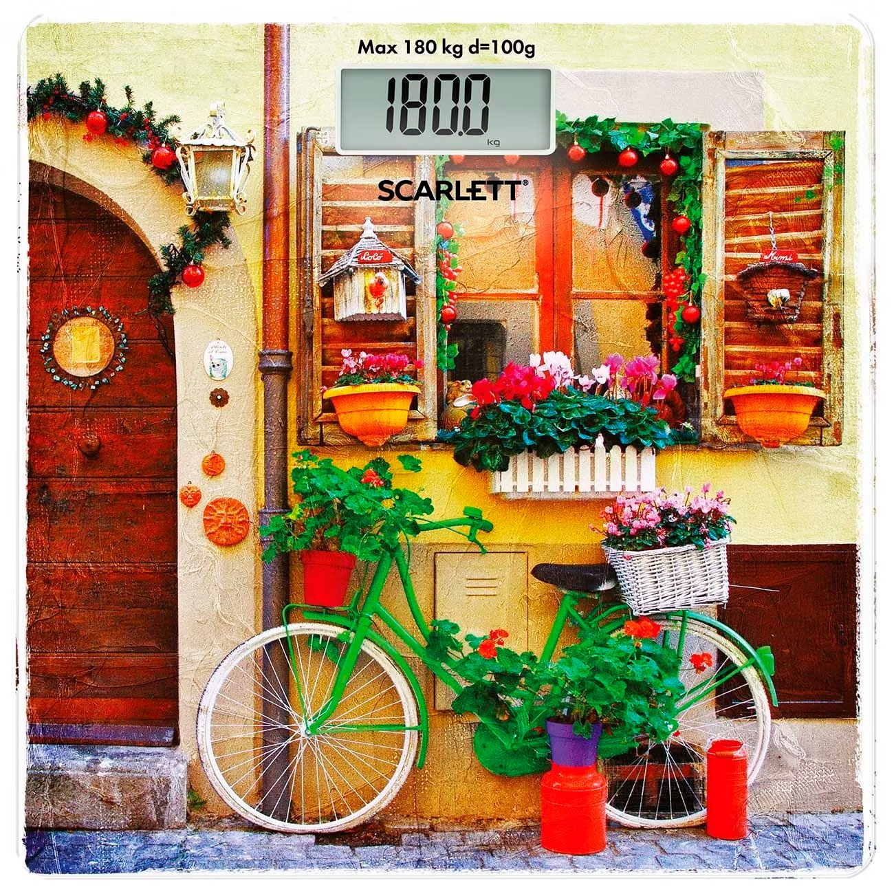 Scarlett Весы напольные прованс SC-BS33E030