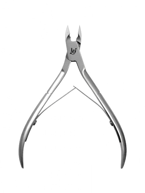 Кусачки маникюрные 188 двухпружинные,матовые,заточенные 403009