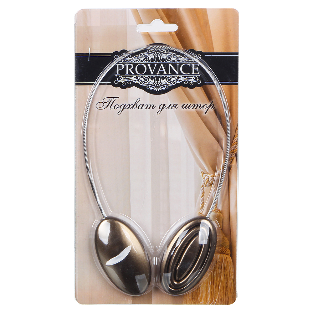 Provance Подхват для штор магнитный 2-сторонний "Овал"