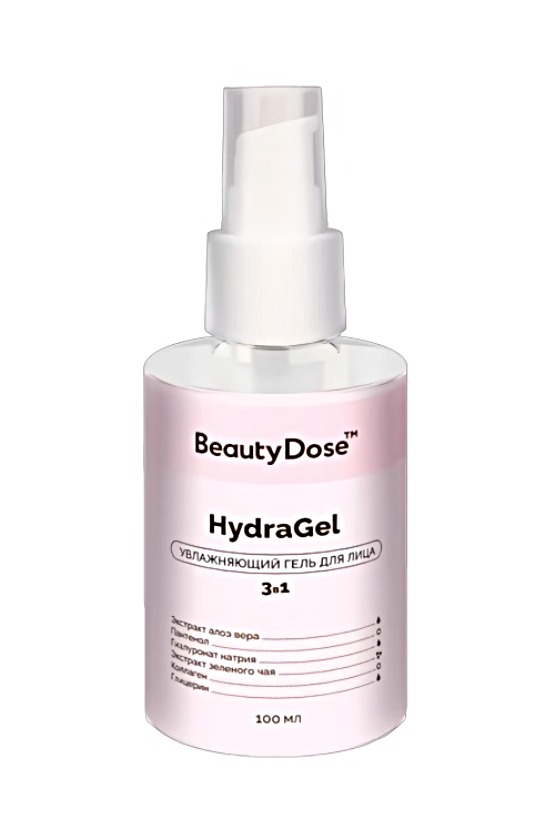 BeautyDose Гель для лица 3в1 увлажняющий 100мл