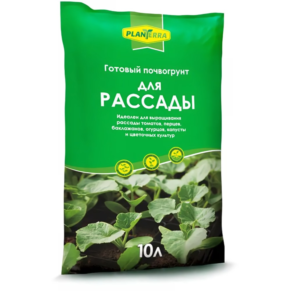 PlanTerra почвогрунт для рассады 10л