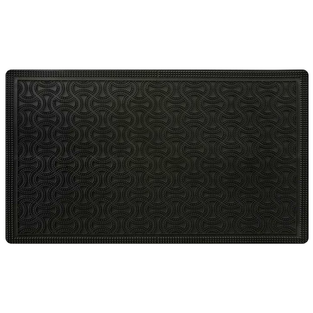 Коврик Мозаика придверный 60*40см черный